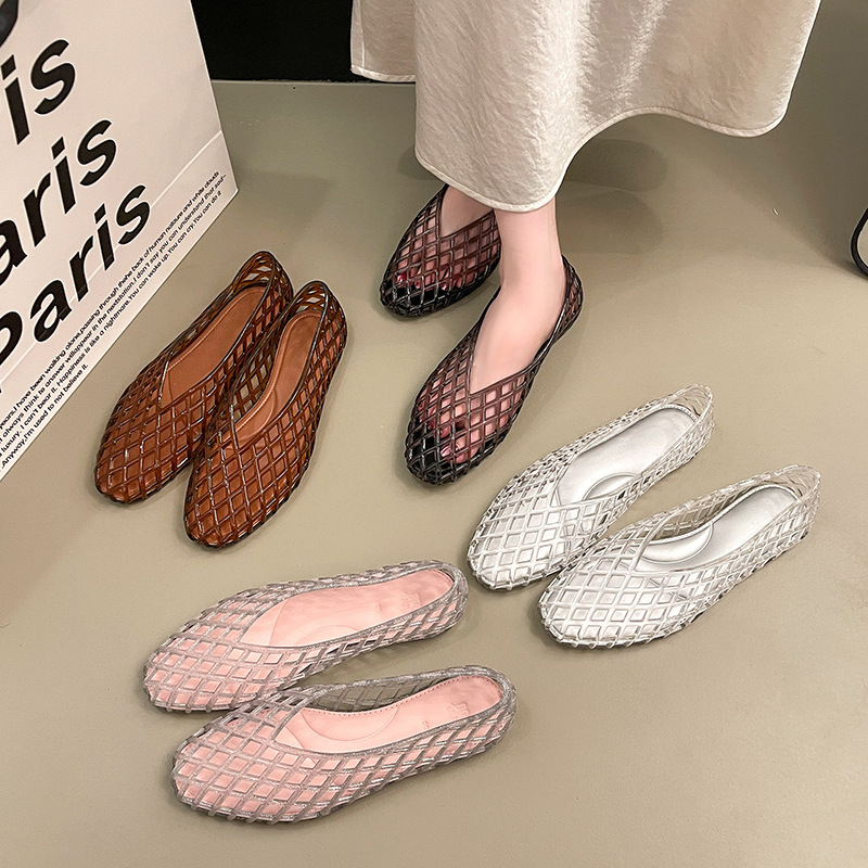 omens Summer Flat Jelly Sandal - Crystal Mesh Fabric recension och pris