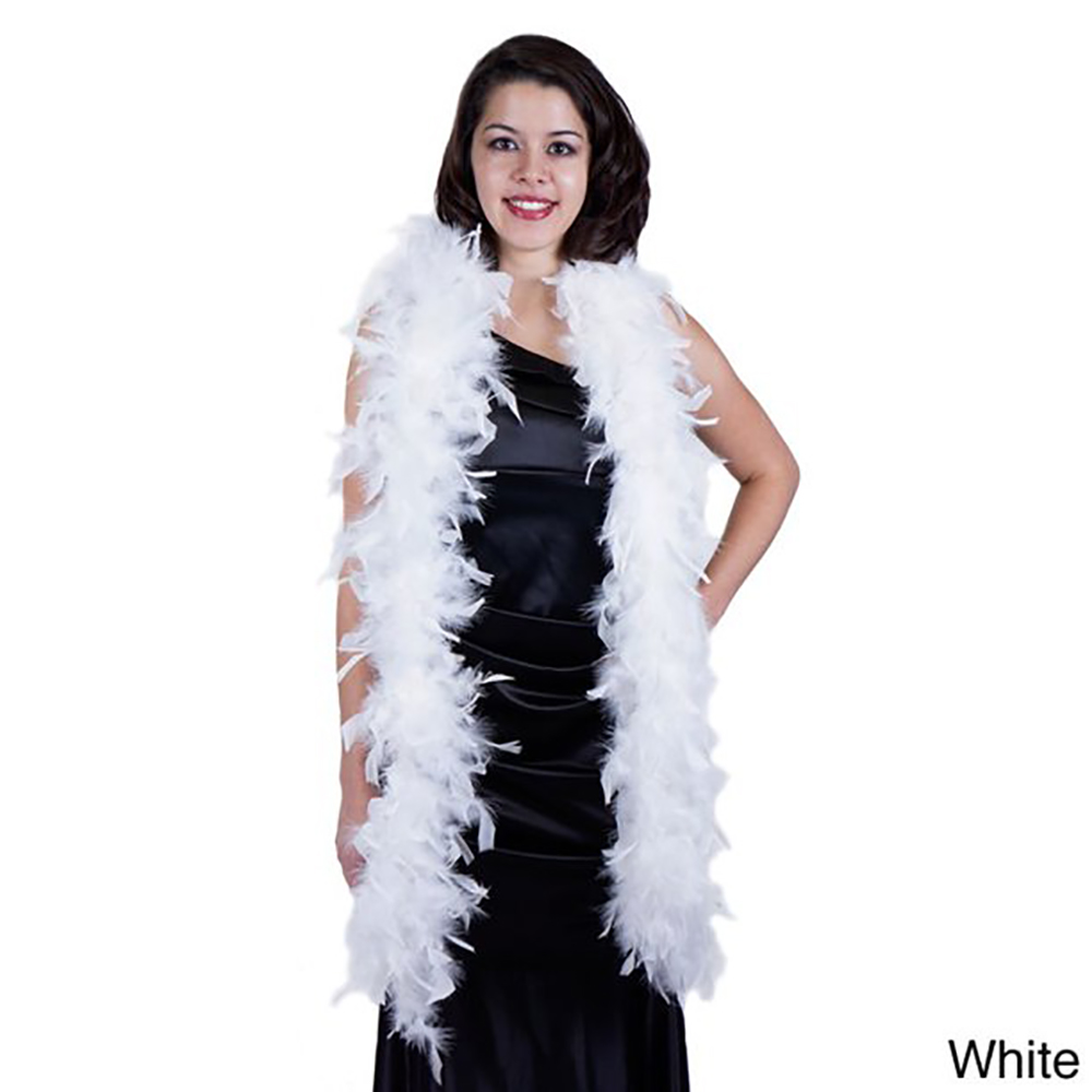 2 Yards Fluffy White Feather B - Feather Trim Marabou recension och pris