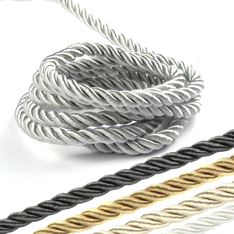 5YD/Lot 8mm Twisted Trim Cord  - Cord Trim Twisted recension och pris