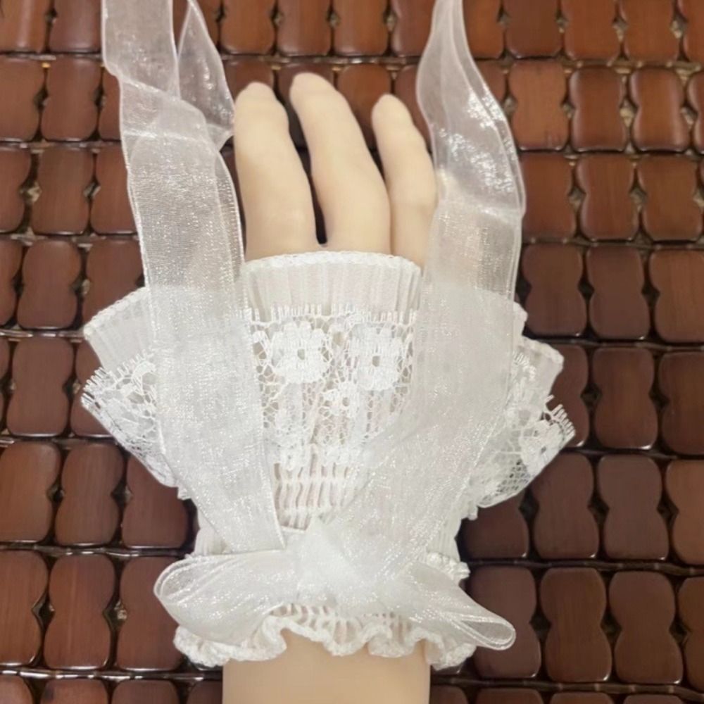 Fashion Lace Lolita Arm Sleeve - Elastic Lace Trim recension och pris