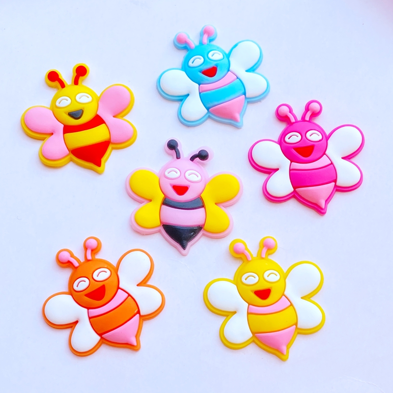 12Pcs New Cute Honeybee Series - Embellishment Glue Craft recension och pris
