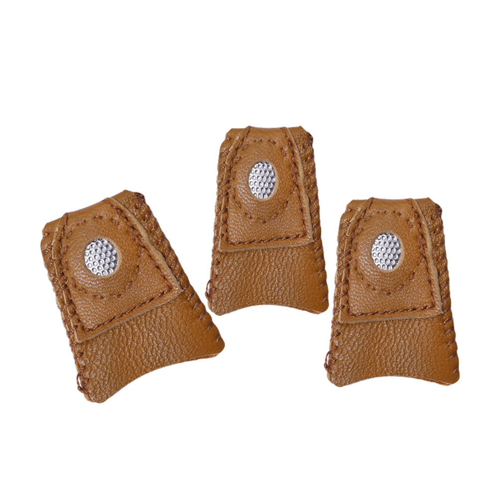 1Pcs Premium Sheepskin Thimble - Embroidery Craft recension och pris