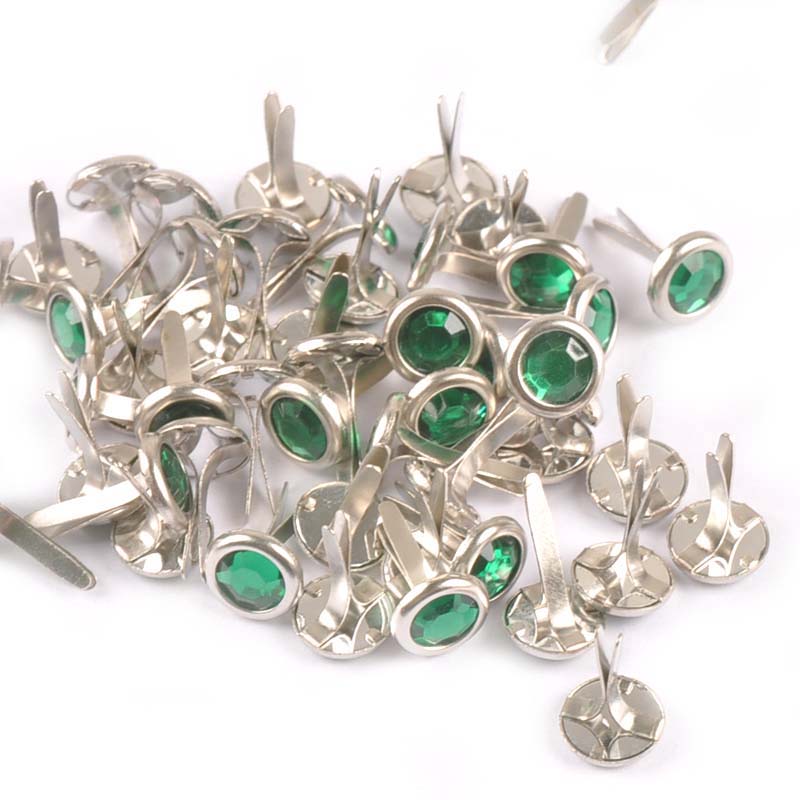 50pcs 8.5X15mm Mix Rhinestone  - Embellishments For Scrapbooking recension och pris