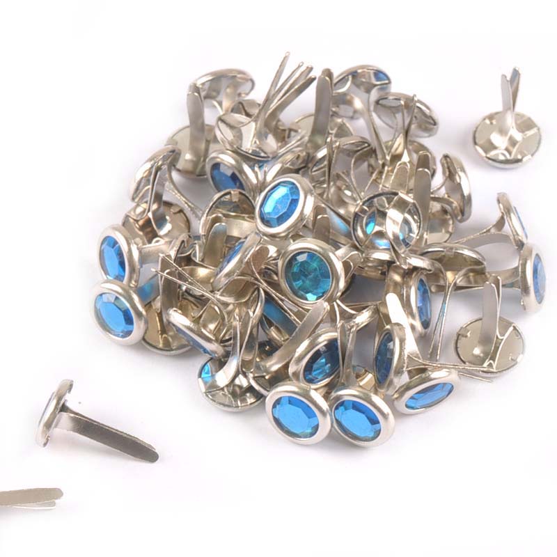 50pcs 8.5X15mm Mix Rhinestone  - Embellishments For Scrapbooking recension och pris