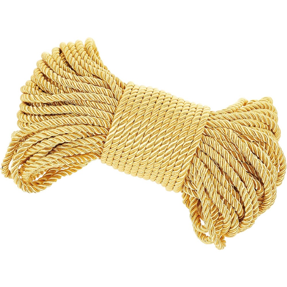 6mm Gold Cord 27 Yards Twisted - Cord Trim Twisted recension och pris