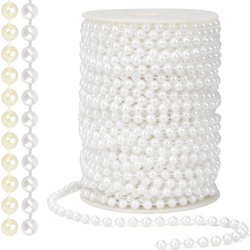 2/5m ABS Imitation Pearl Bead  - Pearl Trim Chain recension och pris