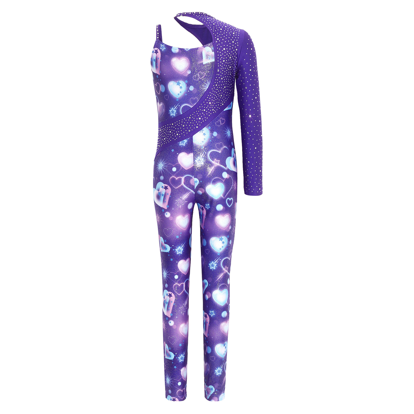 Kids Girls Gymnastics Ballet D - Rhinestone Banding Trim recension och pris