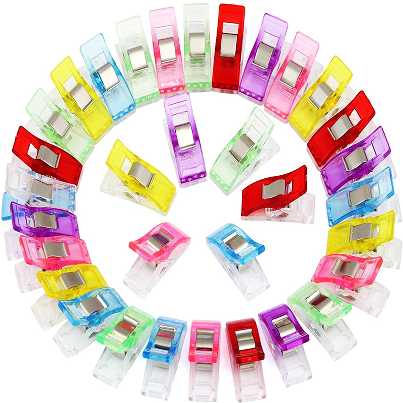 20/40PCS Random Color Clip Pla - Embroidery Craft recension och pris