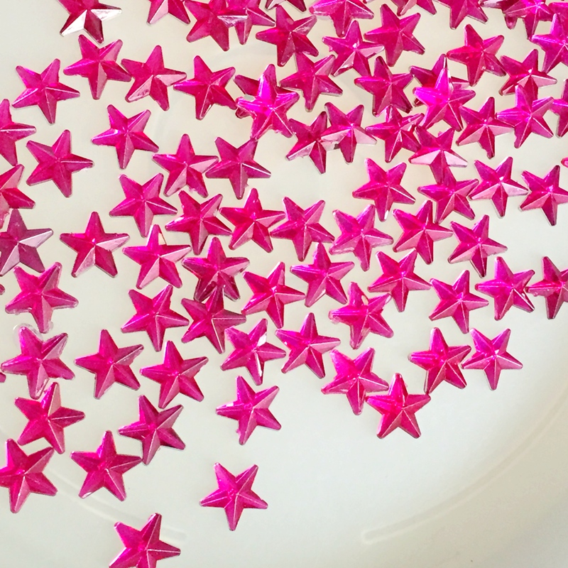 400pcs 10mm Crystal Star Shape - Hotfix Rhinestone Sheet recension och pris
