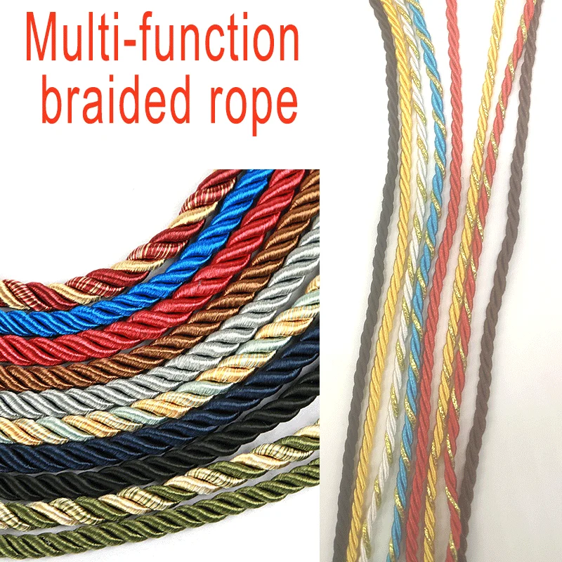 3mm 10m Twisted Cord Rope Trim - Cord Trim Twisted recension och pris