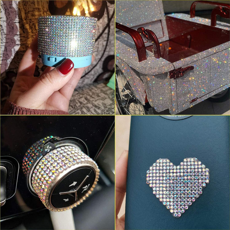 9720/4860Pcs Bling Rhinestone  - Hotfix Rhinestone Sheet recension och pris