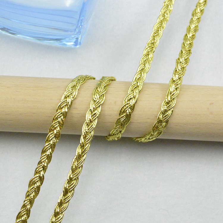5m/16.4ft each Pack Metallic G - Cord Trim Twisted recension och pris
