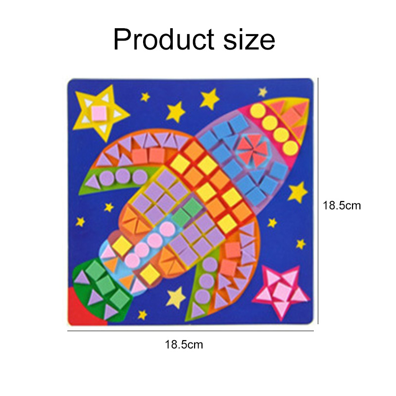 Bulk 3D Foam Mosaic Sheets – C - Embellishments For Scrapbooking recension och pris