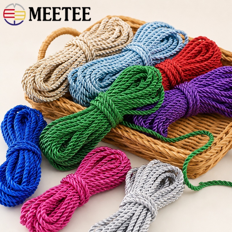 10/20M 5mm 3 Strand Twisted Ny - Cord Trim Twisted recension och pris
