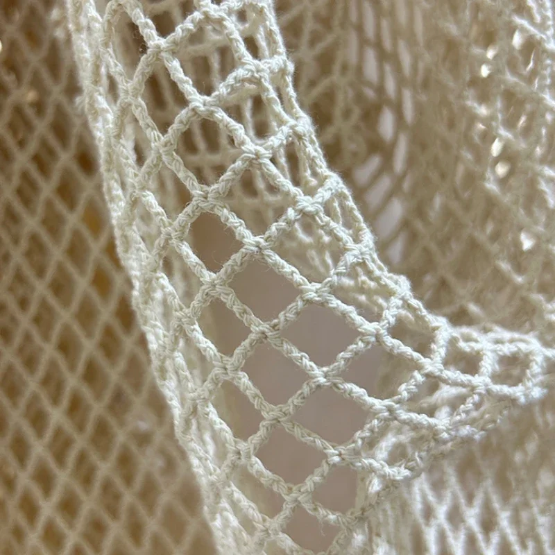Fishing Net Fabric Cotton Line - Crystal Mesh Fabric recension och pris