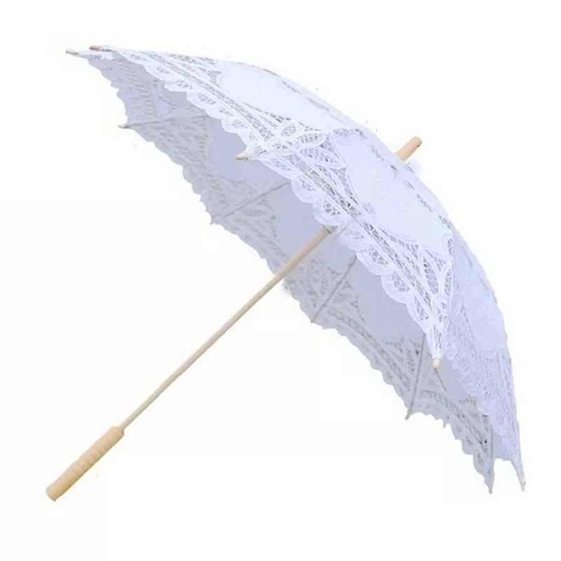 New Vintage Lace Umbrella Hand - Embroidery Craft recension och pris