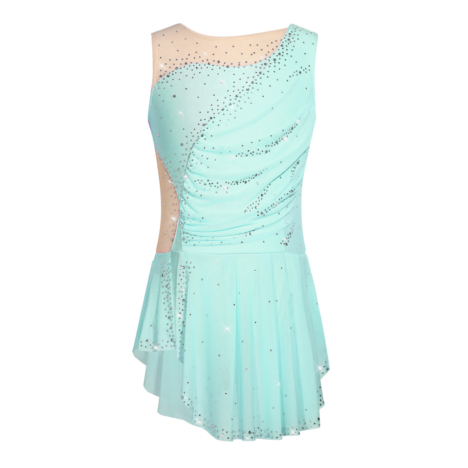 Kids Girls Figure Ice Skating  - Rhinestone Banding Trim recension och pris