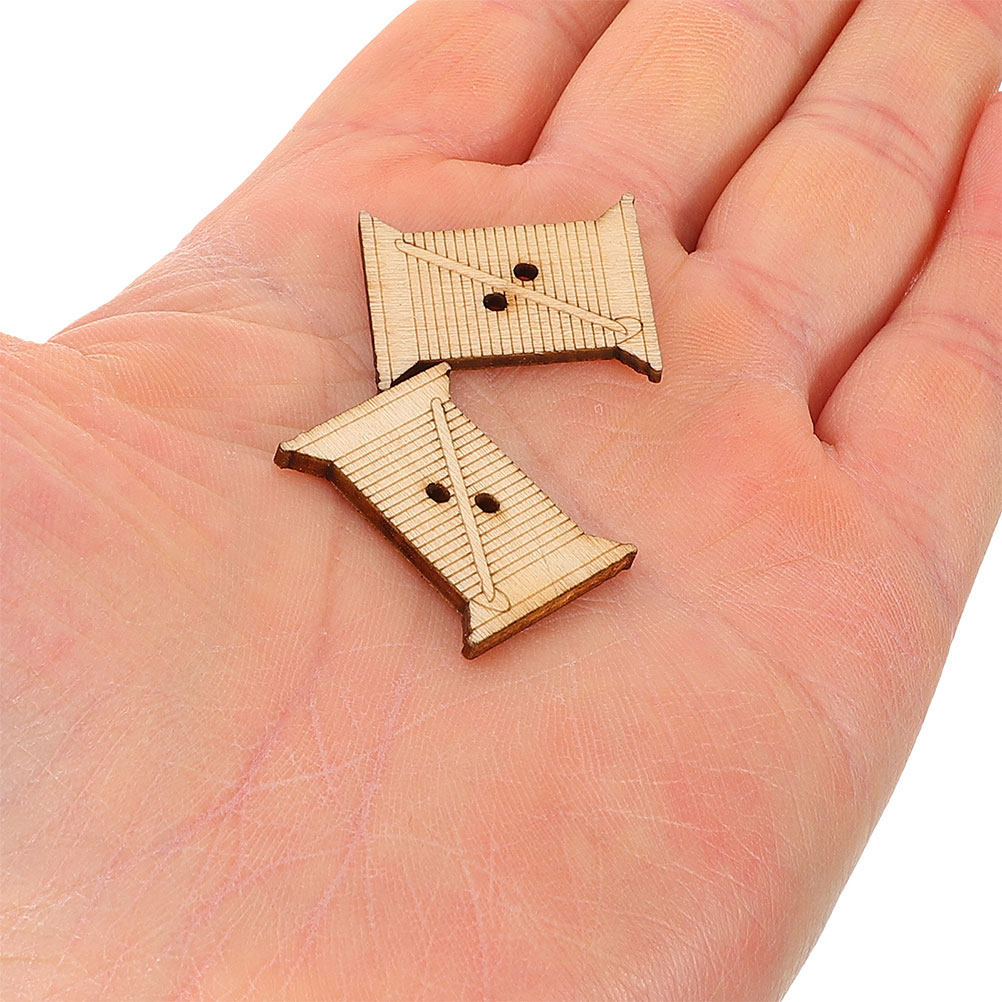100Pcs Wooden Embroidery Floss - Embroidery Craft recension och pris
