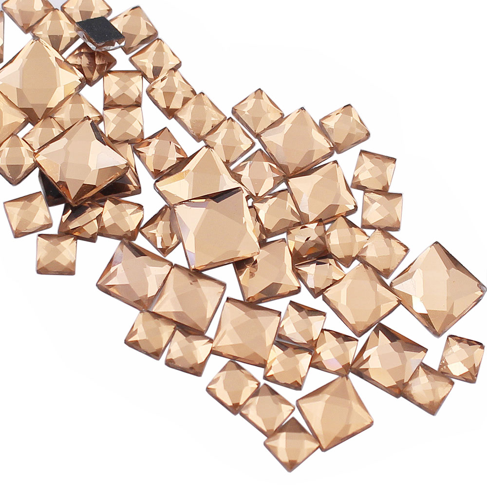 5mm 8mm 10mm Rhinestones Squar - Hotfix Rhinestone Sheet recension och pris