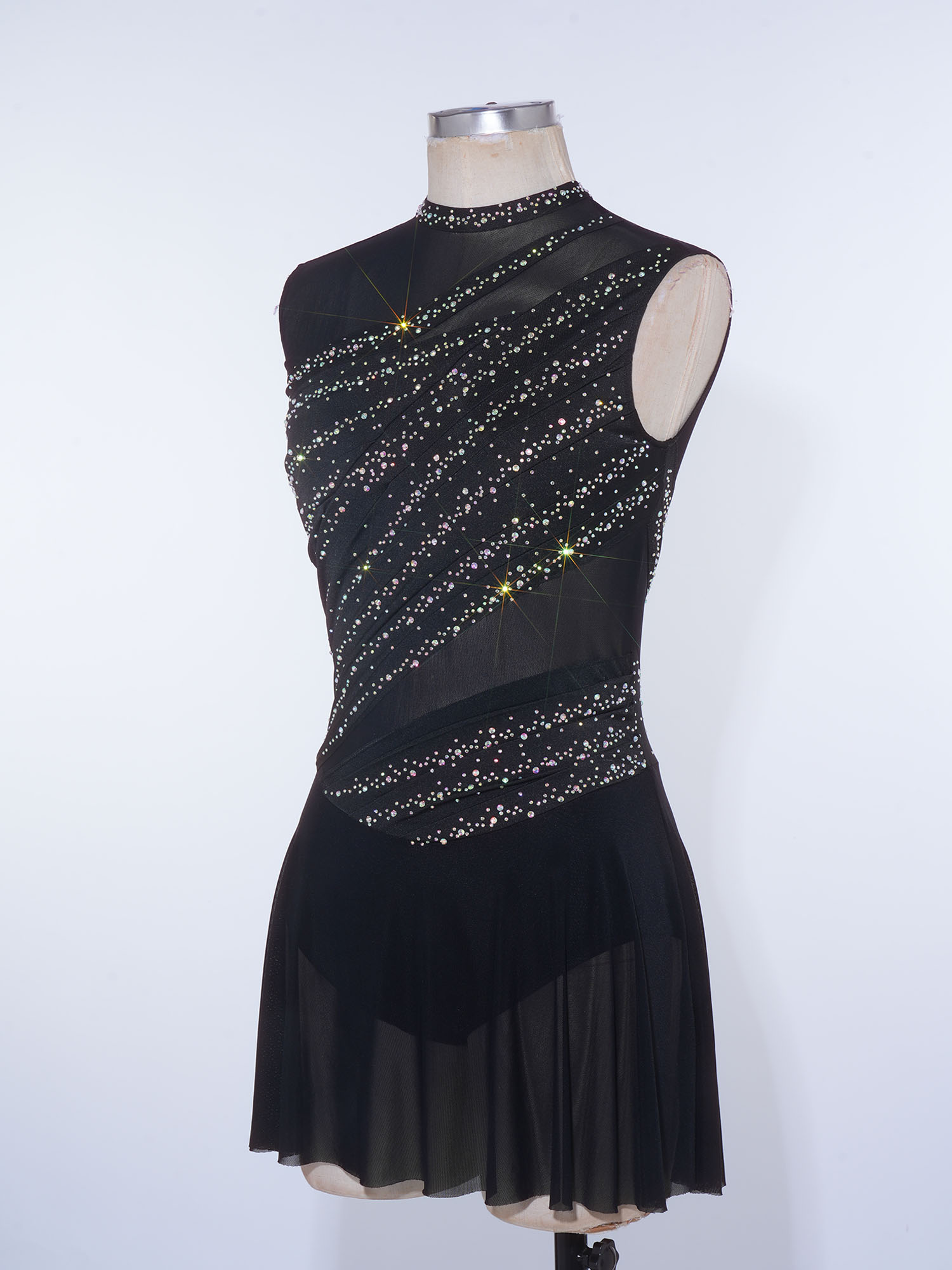 Rhinestone Women Backless Irre - Rhinestone Banding Trim recension och pris