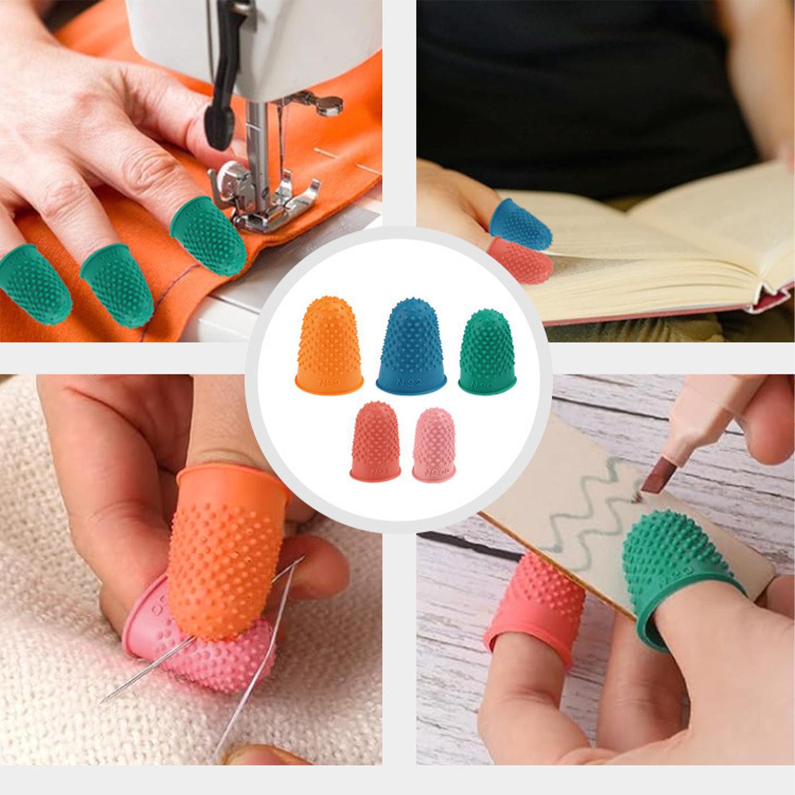 Finger Grips Rubber Reusable P - Embroidery Craft recension och pris