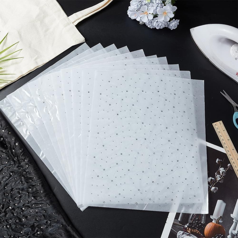 10 Sheet Glitter Hotfix Rhines - Hotfix Rhinestone Sheet recension och pris