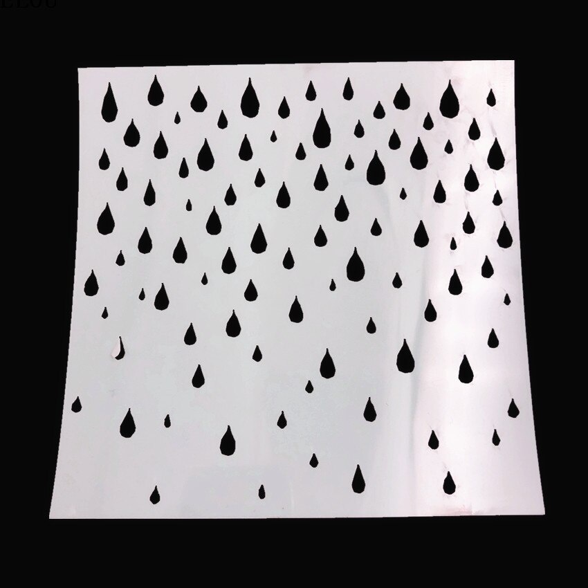 15*15 Raindrops Scrapbook Sten - Embellishments For Scrapbooking recension och pris