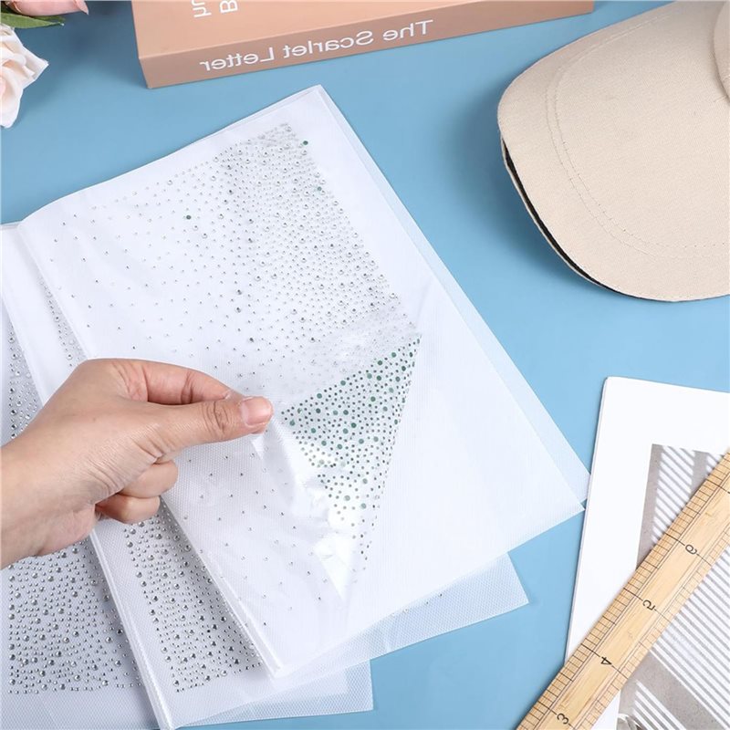 18 Sheets Iron On Rhinestone T - Hotfix Rhinestone Sheet recension och pris
