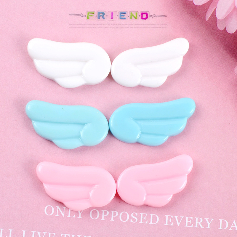 10PCS Kawaii Cute Angel Wings  - Embellishments For Scrapbooking recension och pris