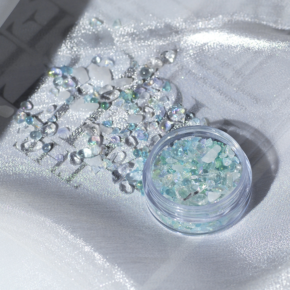 DIY Seashell Resin Gems Irregu - Embellishment Glue Craft recension och pris