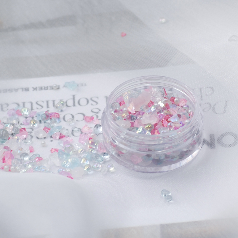 DIY Seashell Resin Gems Irregu - Embellishment Glue Craft recension och pris